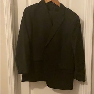 Like new suit. Gray with subtle pinstripes